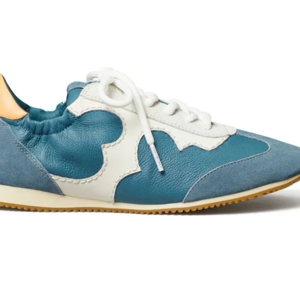 Tory burch blue shoes